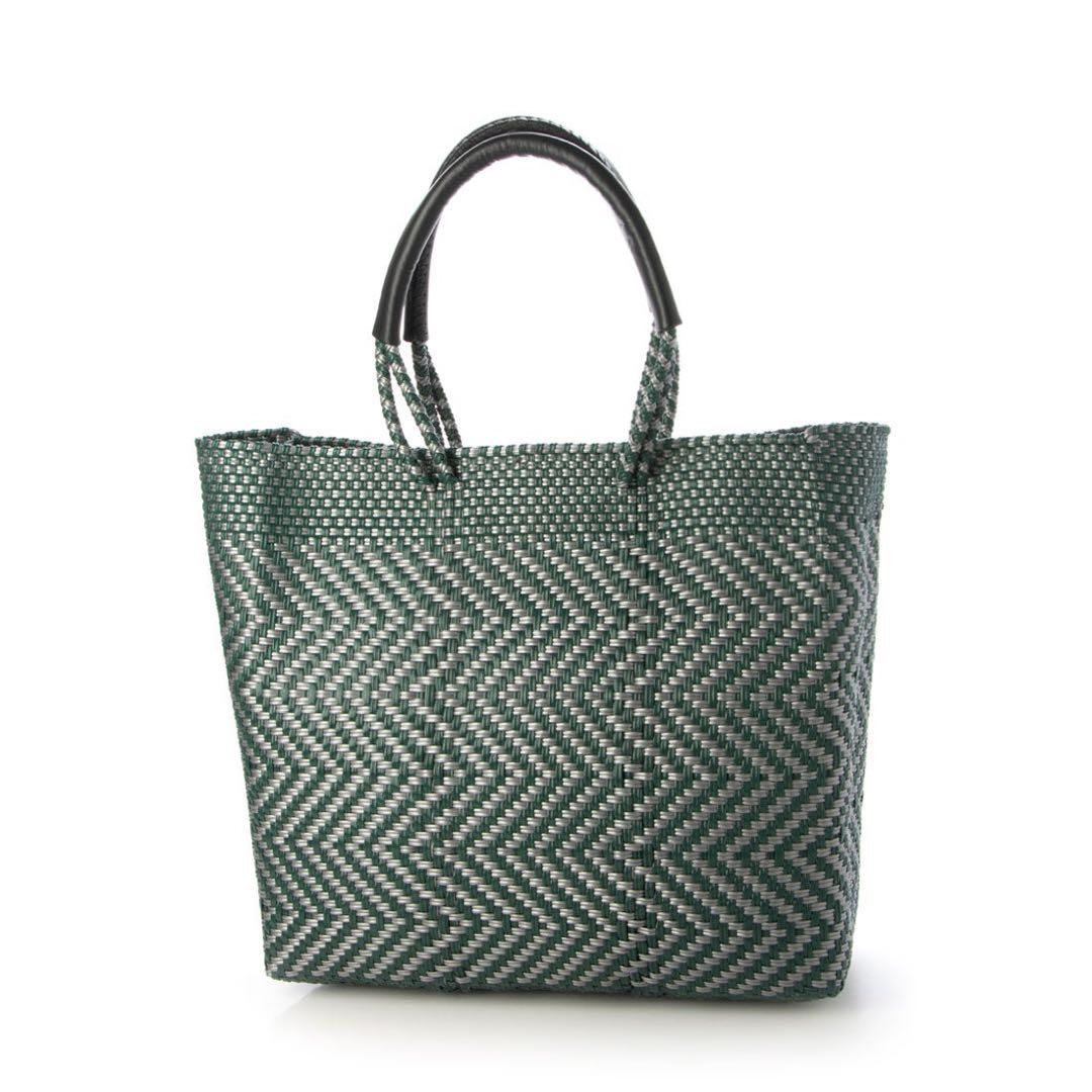 美品 WOVEN ウーヴン メルカドバッグ ミドルトート