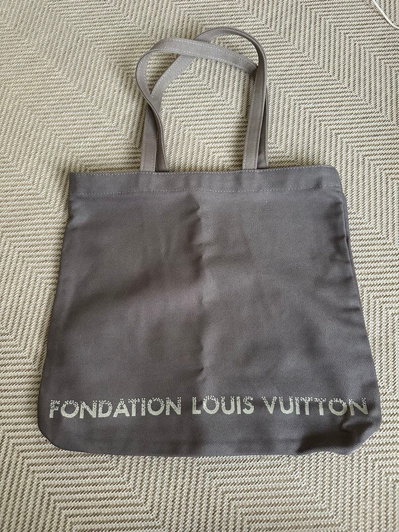 LOUIS VUITTON FONDATION エコバッグ グレー