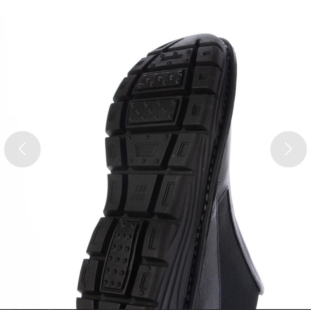 1／24限定セール‼️ミラスポーツ　3E 厚底 軽量ソール サイドゴアブーツ