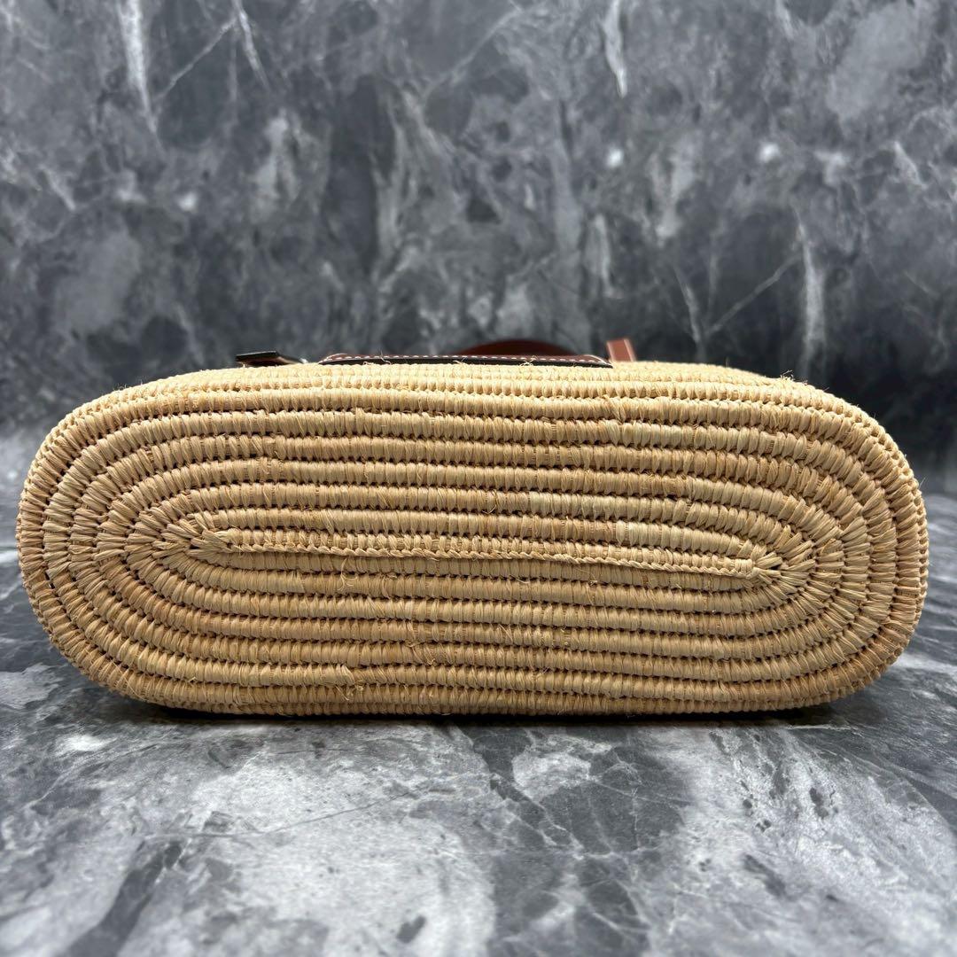 さくら ✨ロエベ　スクエア バスケットバッグ スモール