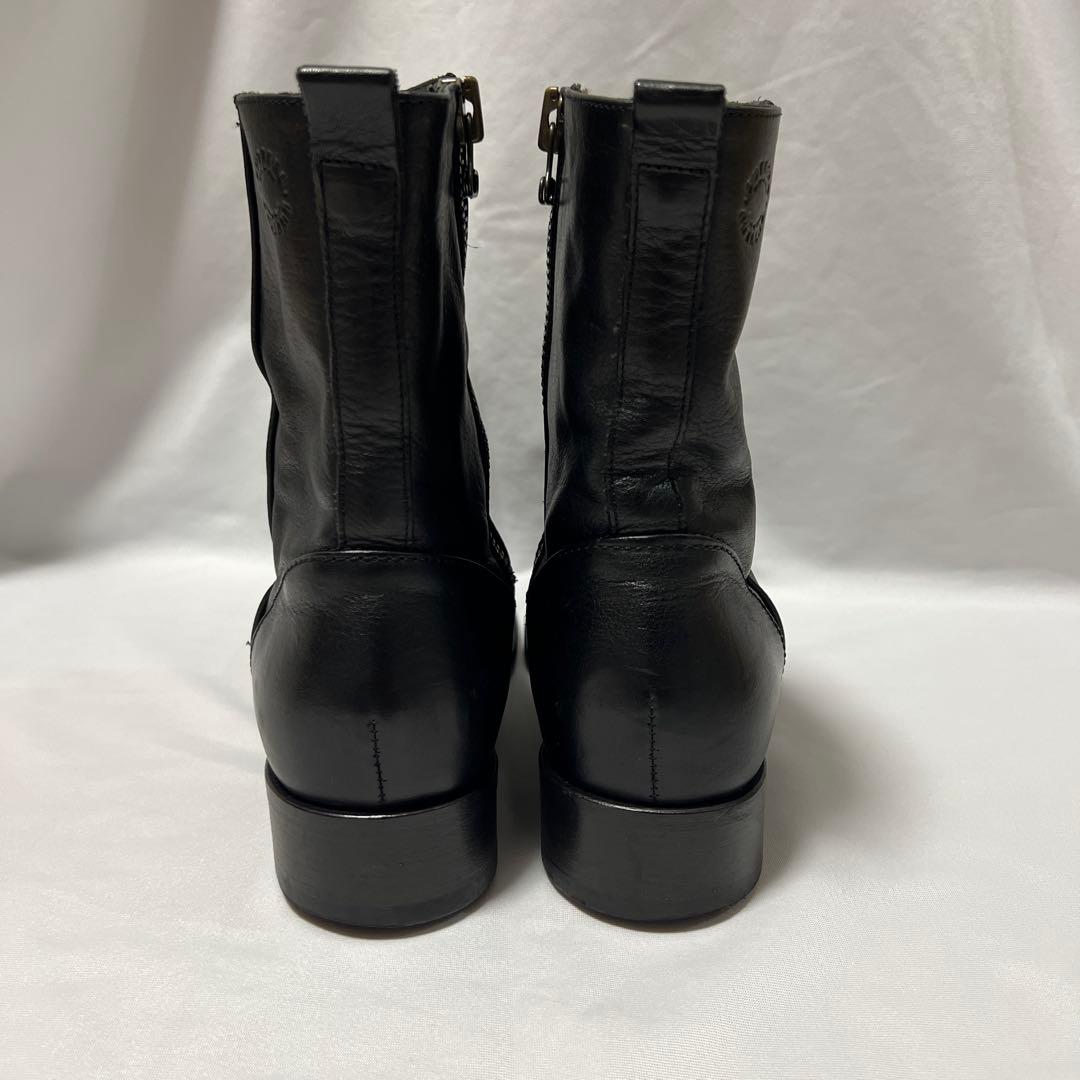 BUTTERO ブッテロ　サイドジップ　ブーツ　ブラック　42 レザー