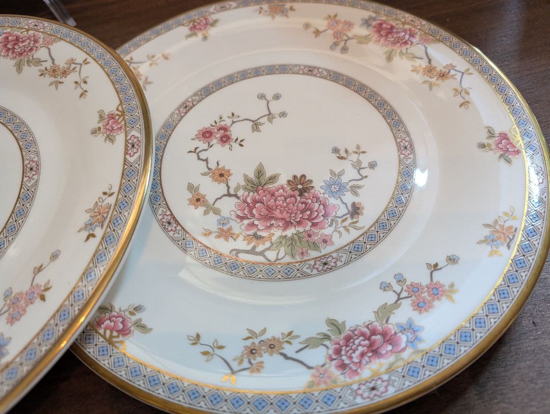 ロイヤルドルトン　カントン　ディナープレート27㎝プレート♡6枚