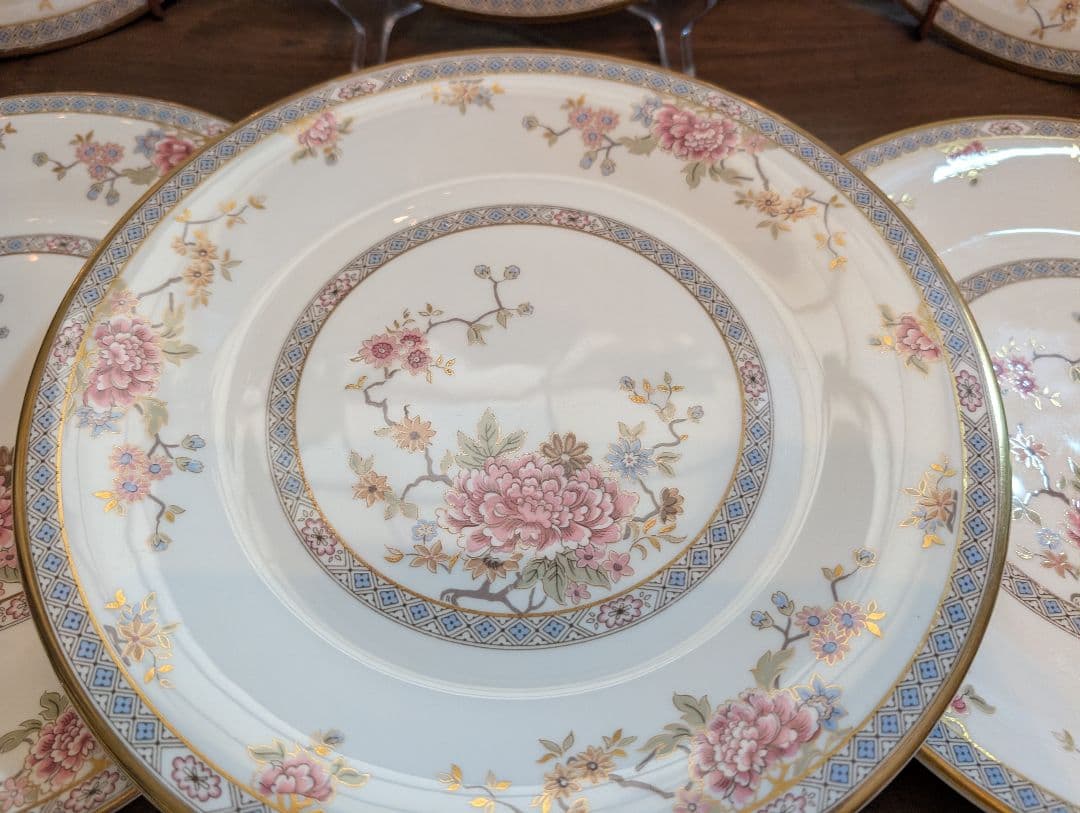 ロイヤルドルトン　カントン　ディナープレート27㎝プレート♡6枚