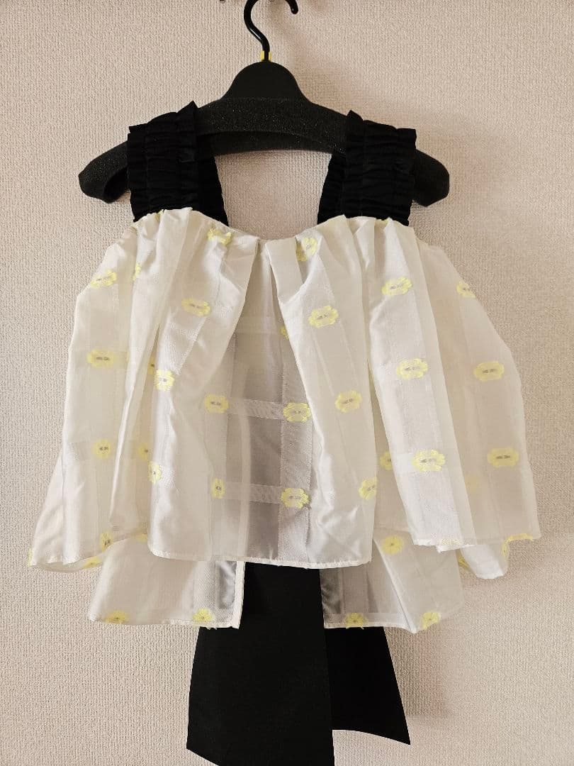 【新品未使用】yori shiroconマーガレットバックリボンキャミ