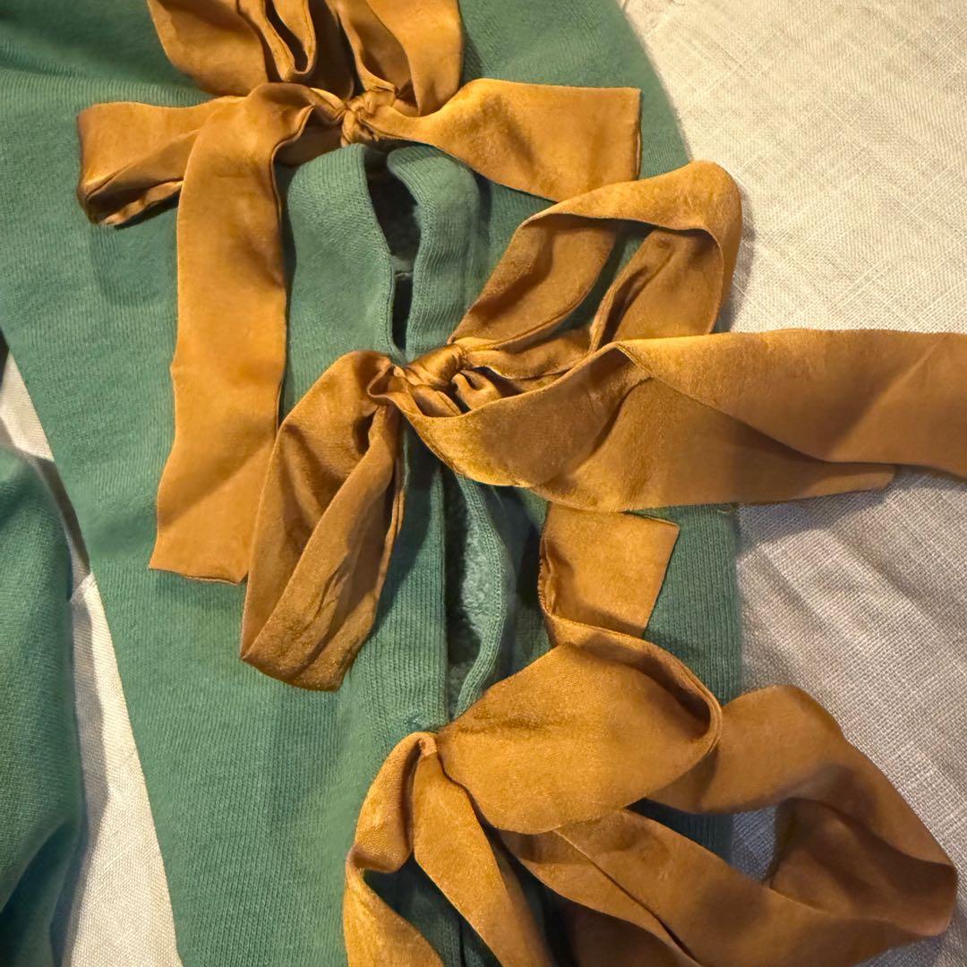 gotohollywood サテンリボン スウェット size02