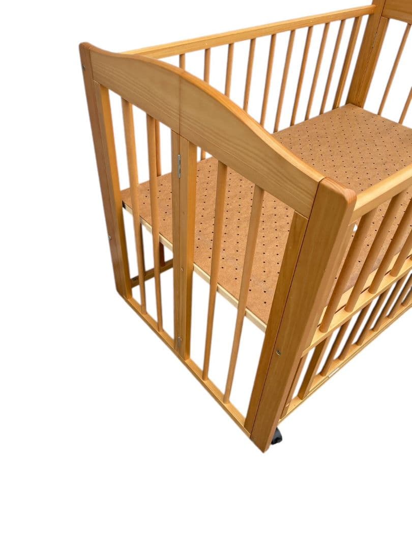 石崎家具 スリーピー 折りたたみ式 ベビーベッド