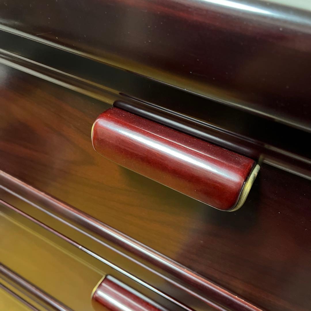 府中家具　高級　木製　6引き出し　箪笥　チェスト　ヴィンテージ　家具