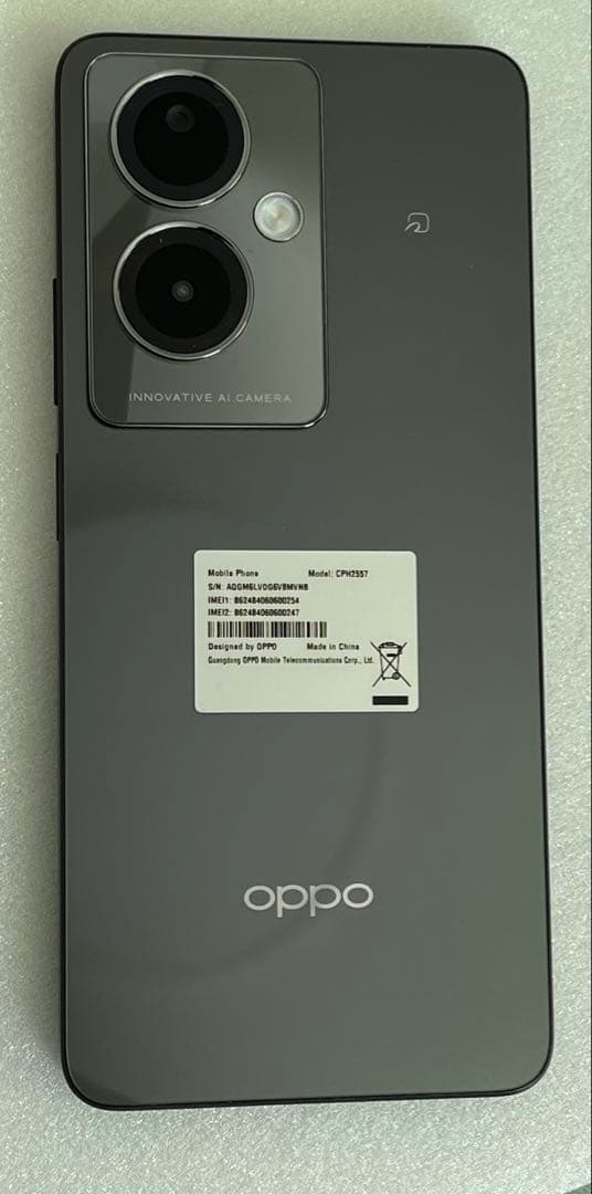 【超美品】OPPO A79 5G 128GB 本体ミステリーブラックSIMフリー