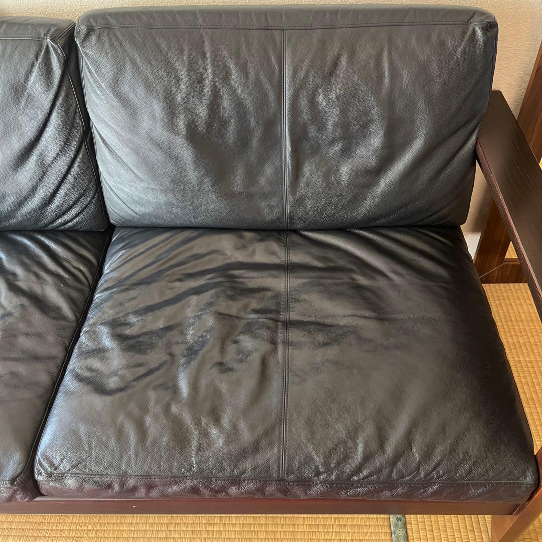 ACTUS レザーソファ