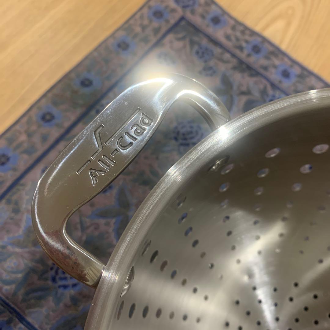 【極美品】All-Clad（オールクラッド）のステンレス製コランダー