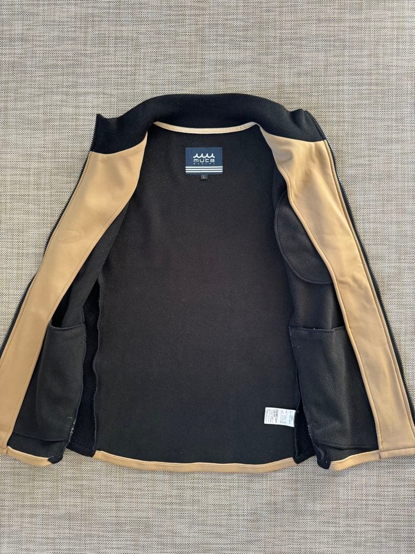 な*ね様 ムータマリン ベスト Ｌ メンズ ナイロン ジャージ ニット ゴルフ