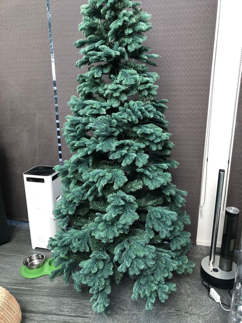 美品　クリスマスツリー 210cm 星型トッパー付き