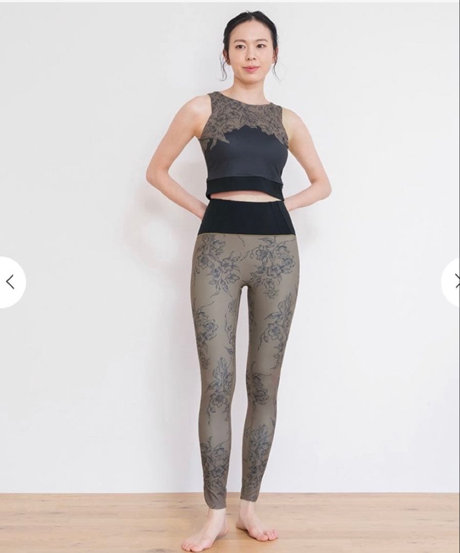 【SUKALA】アンティークプリント ヨガウェア 上下セット