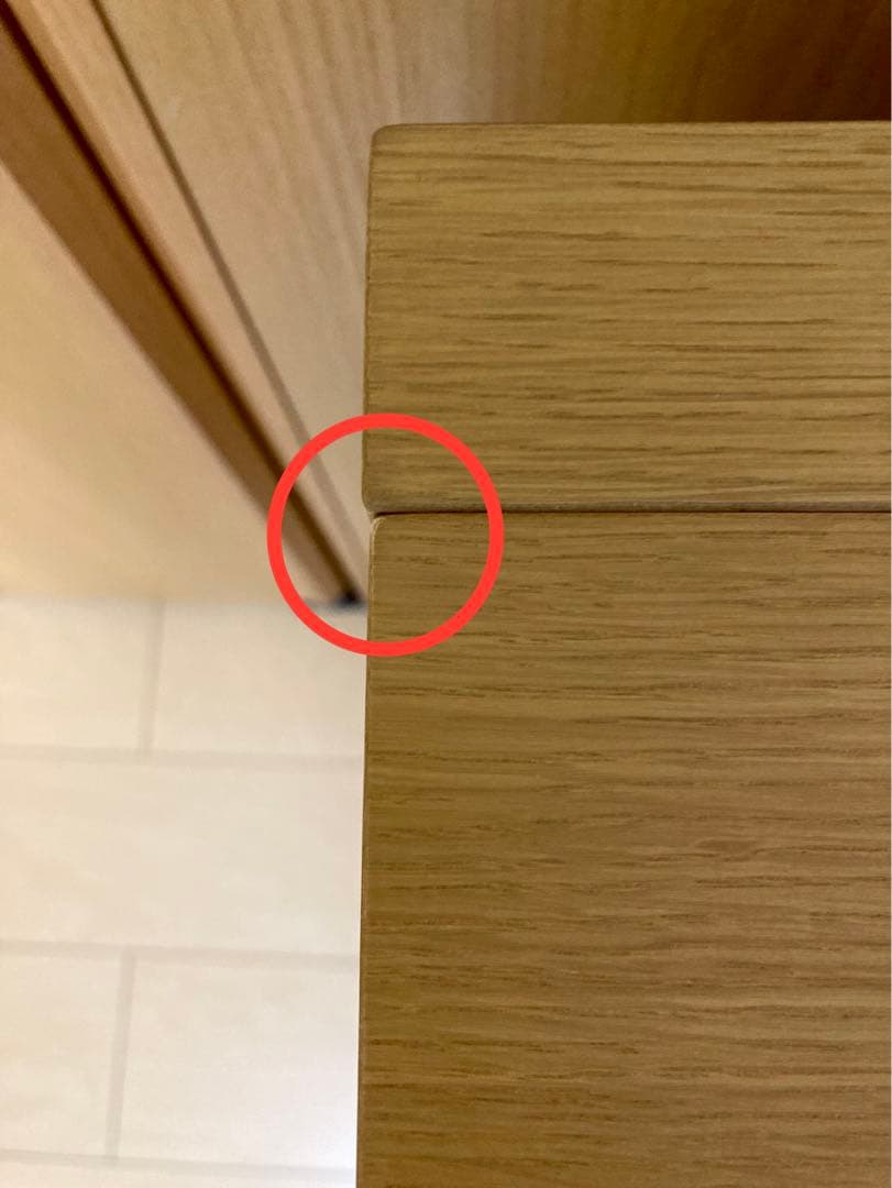 【無印良品】木製ドレッサー ミラー付き 椅子付き