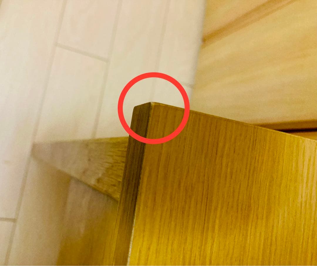 【無印良品】木製ドレッサー ミラー付き 椅子付き