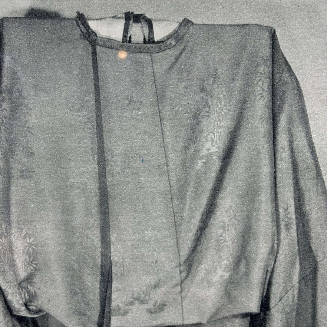 【明治天皇】黄櫨染御袍・立纓御冠・時代御写真・美術骨董・気韻生動古風な額装額縁入