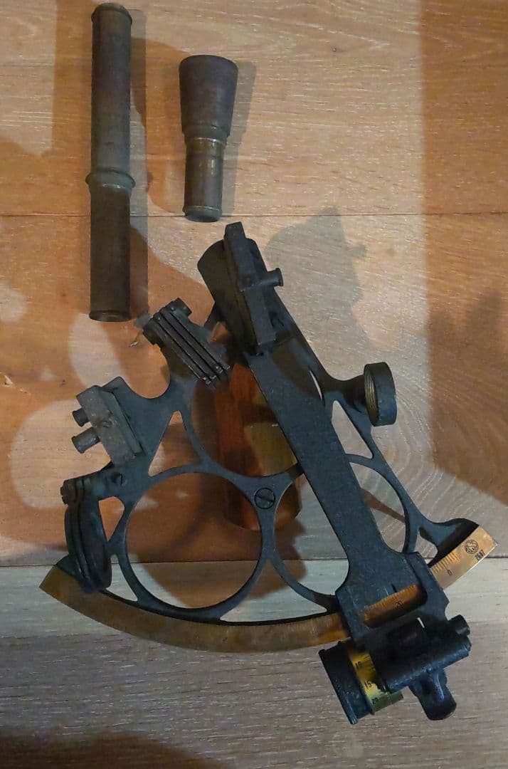 六分儀　アンティーク　真鍮　kelvin＆wilfrid o.white co