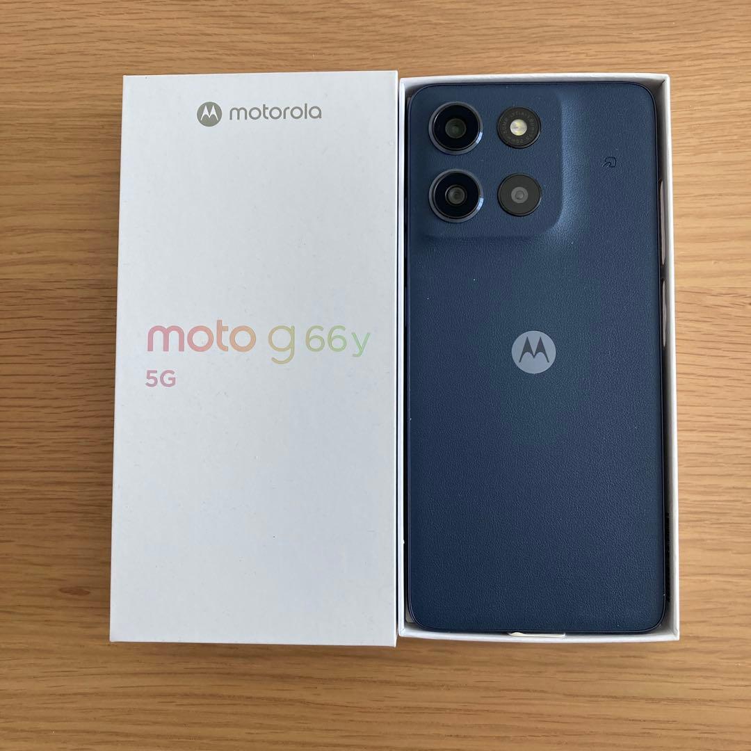 ★新品未使用★ モトローラ moto g66y 5G ブラック