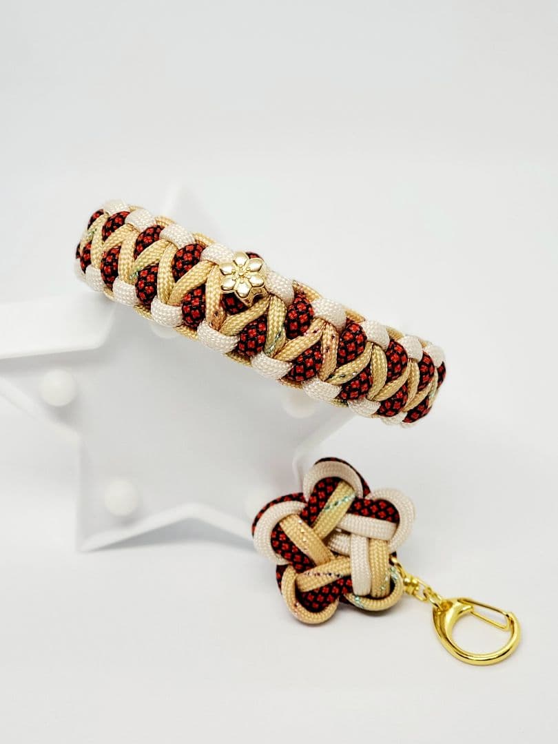 パラコード うちの子スタイル ラメ入り