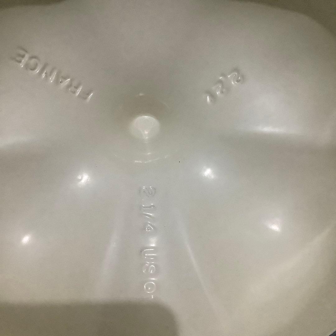 【値下げ】ルクルーゼ ココット・ガーリック デューン　22cm