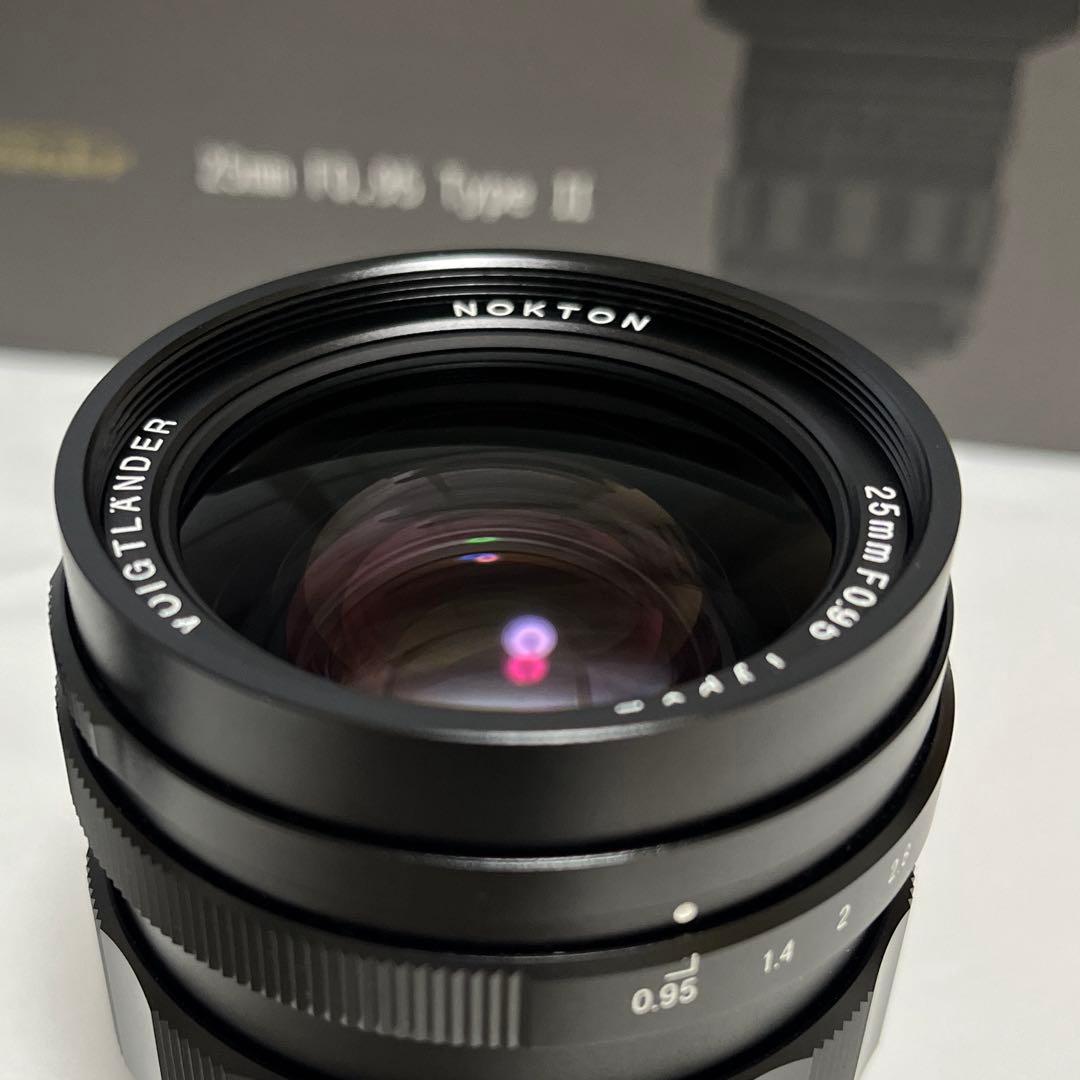 レンズ(単焦点) Voigtlander NOKTON 25mm F0.95 TypeII