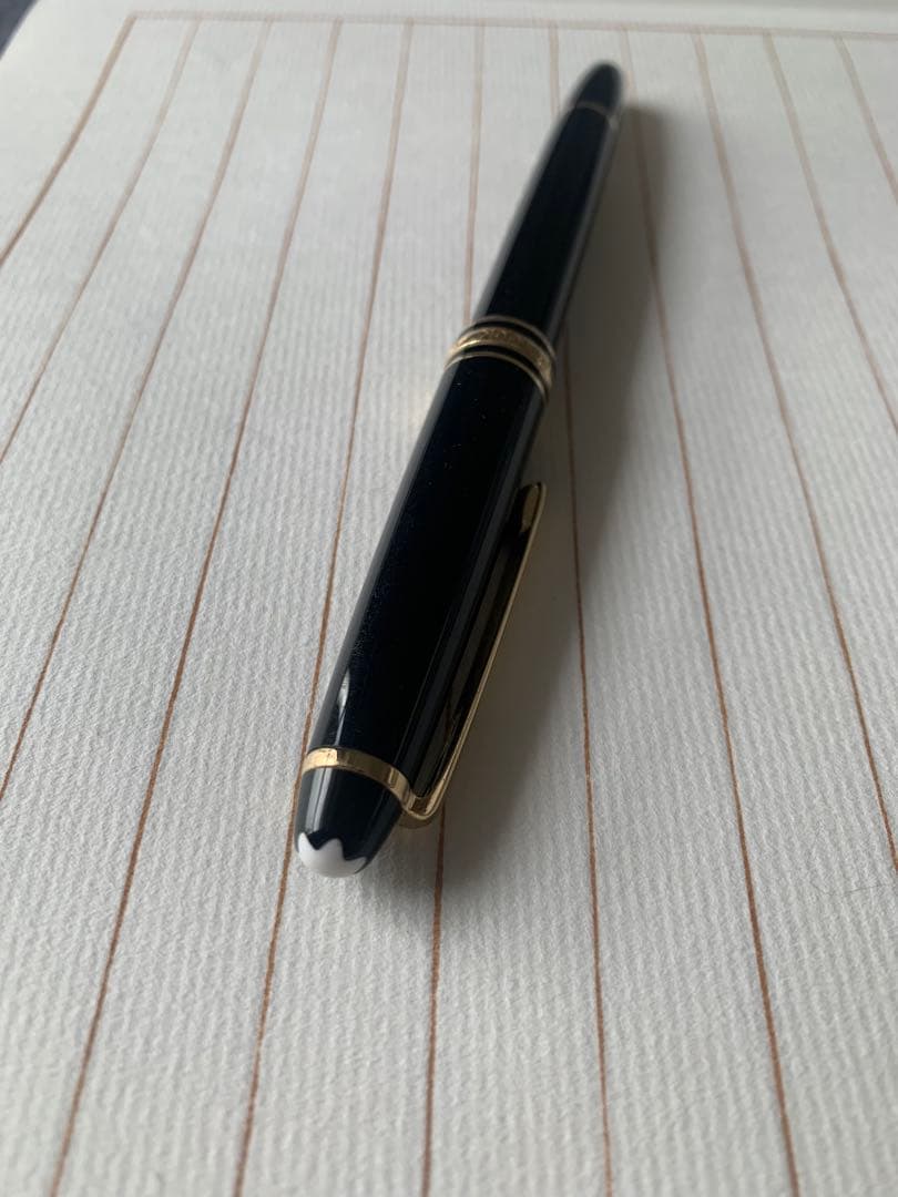 モンブラン 144 万年筆 ブラック 14Kペン先 中古美品