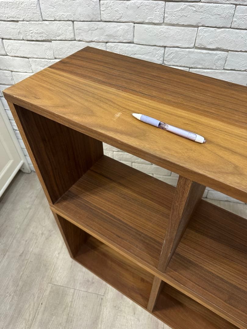 【東京都内23区配送無料】　無印　定価5万　スタッキング　シェルフ　2個セット