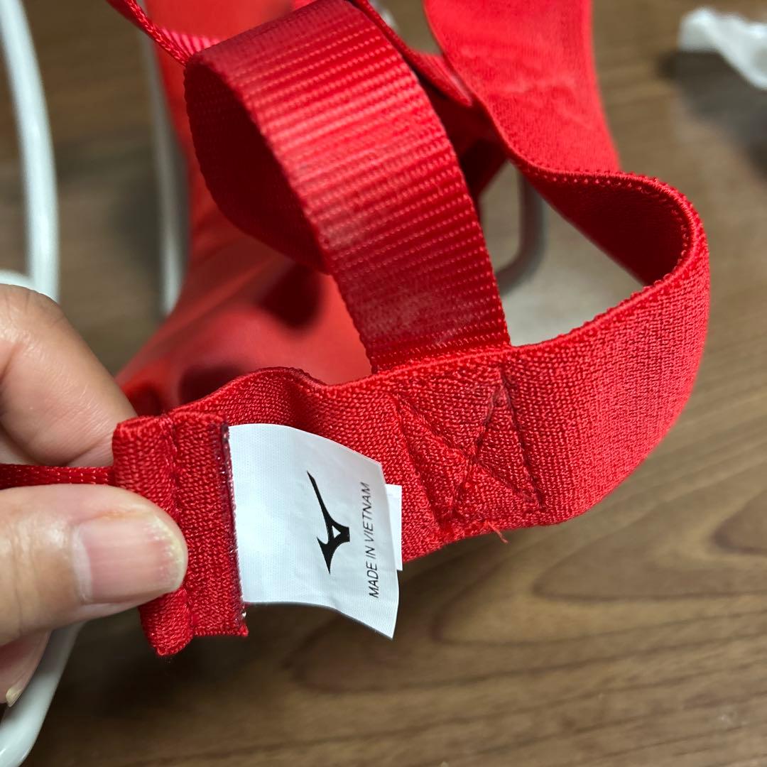 MizunoPro キャッチャーマスク レッド