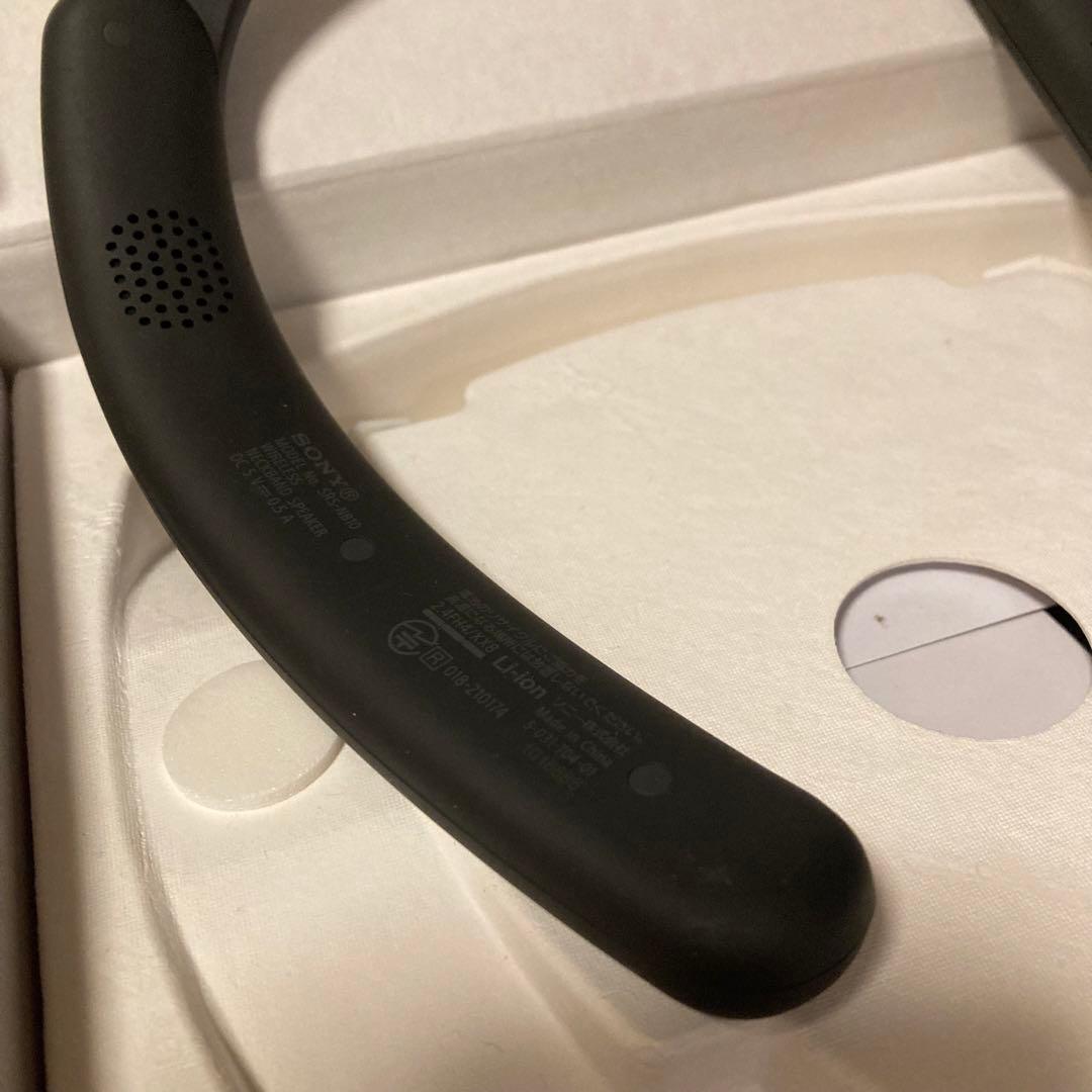 展示品 SONY ソニー ワイヤレスネックバンドスピーカー SRS-NB10