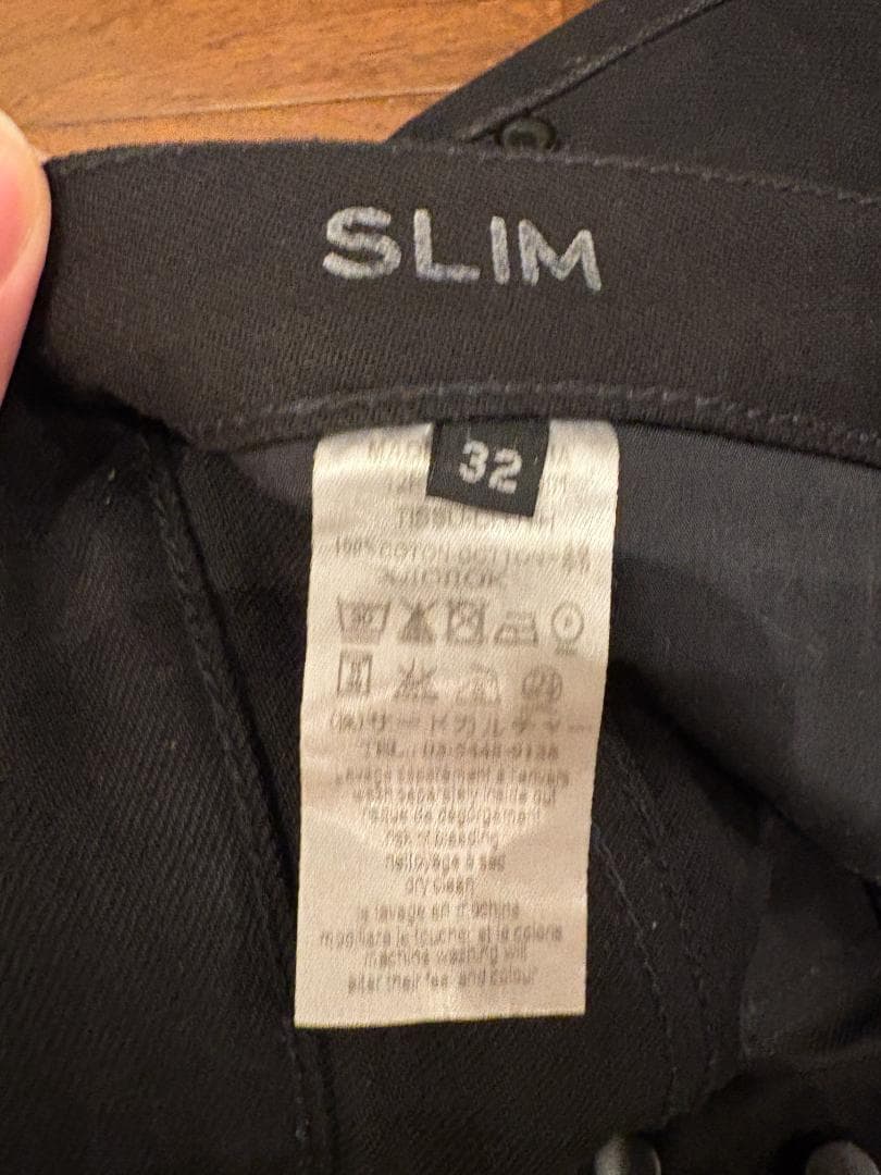 GIVENCHY ジバンシィ デニム スリム ブラック W32