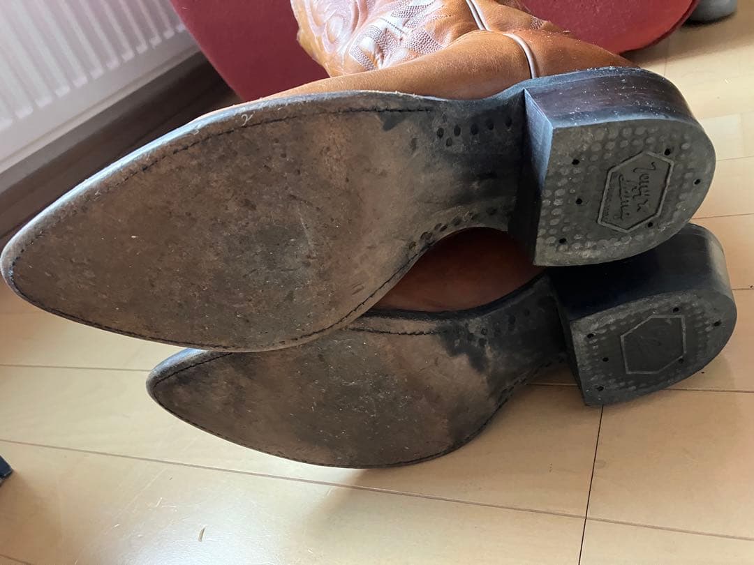 N*o様 Tony Lama ブラウンウエスタンブーツ　25cmくらい