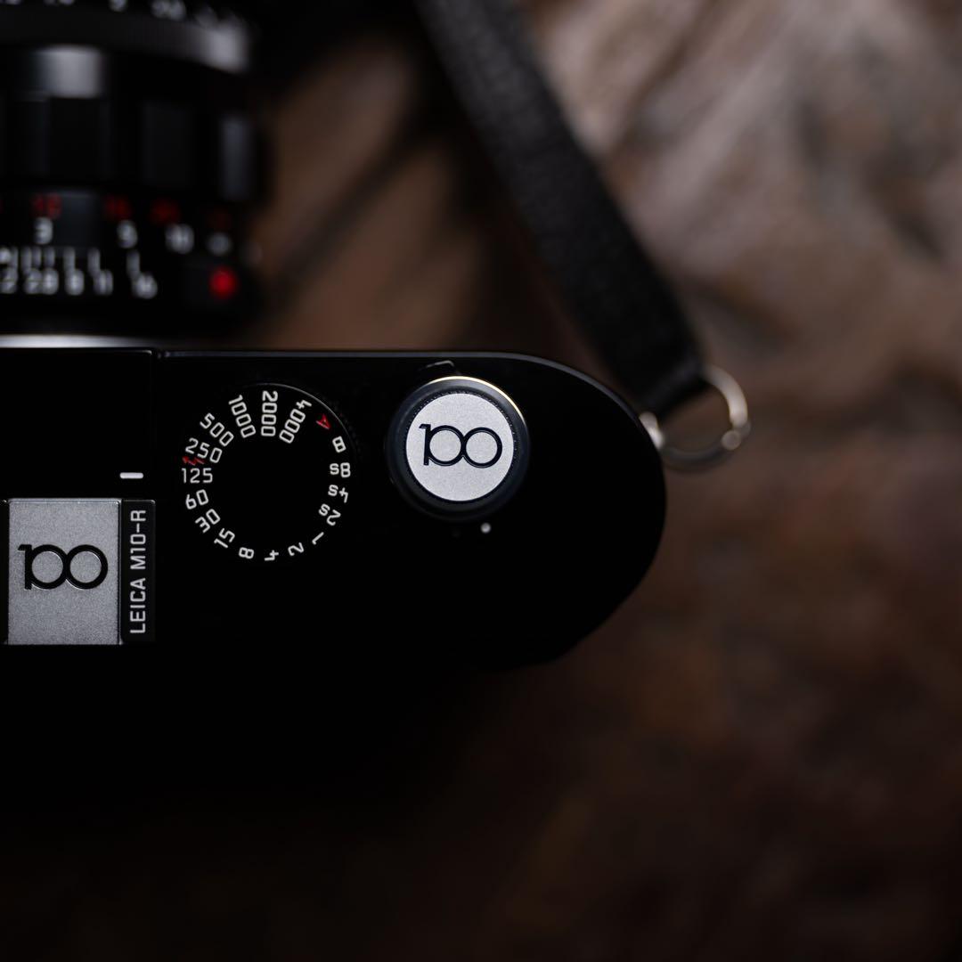 新品 Leica ライカ100周年限定 ホットシューカバー＆リレーズボタンセッ