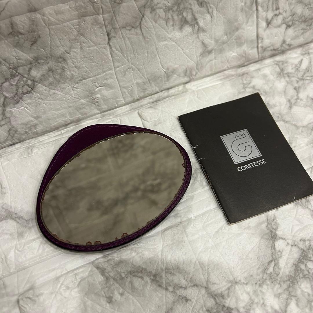 COMTESSE コンテス　バッグ　ショルダーバッグ　ホースヘア　紫　美品