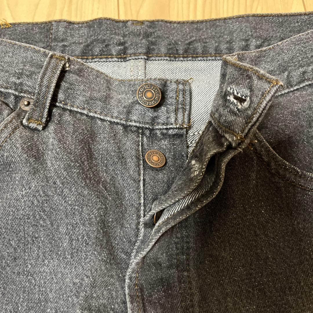 リーバイス501 ブラックUSA製　最終値下げです、よろしければお願いいたします