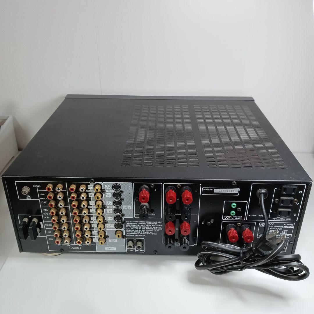 【音出しOK】KENWOOD KA-V6000 AVサラウンド ステレオ アンプ