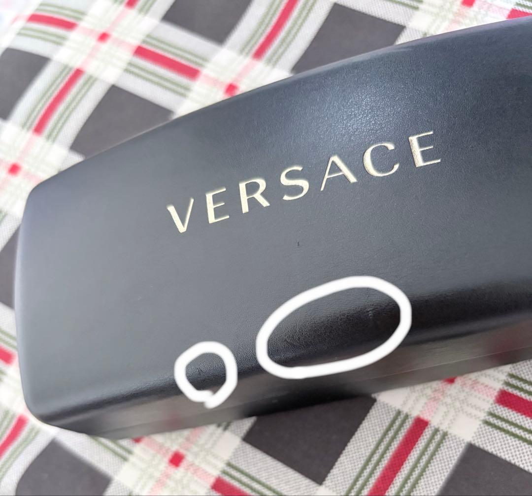 男女兼用 VERSACEブラック メドゥーサ ビギー サングラス