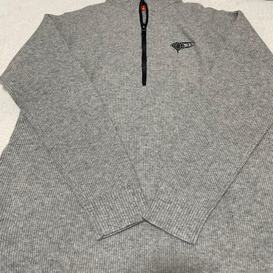 新品未使用【ビームスゴルフBEAMS GOLF】ニットワンピース グレー　M