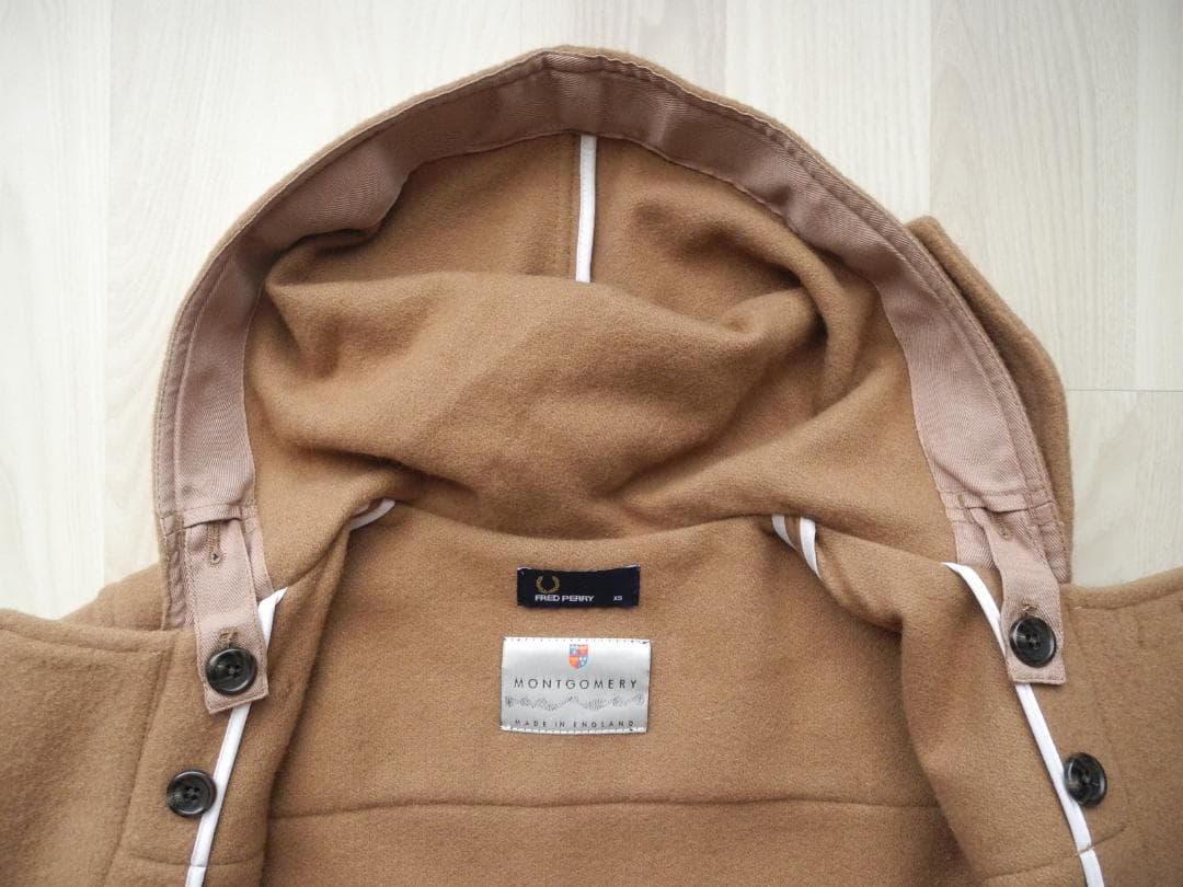 英国製 フレッドペリー×モンゴメリー ロングダッフル