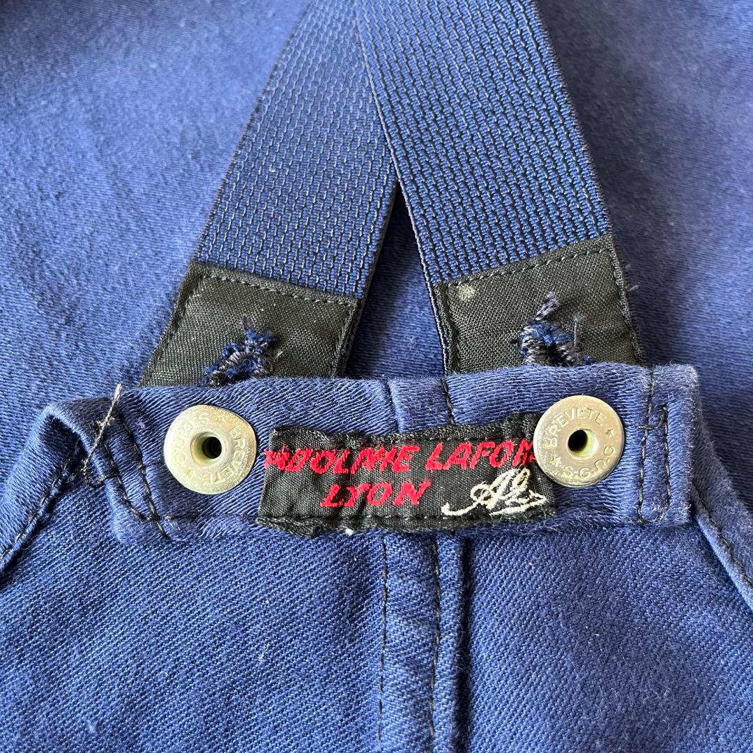 30s 40s Adolphe Lafont モールスキン　オーバーオール