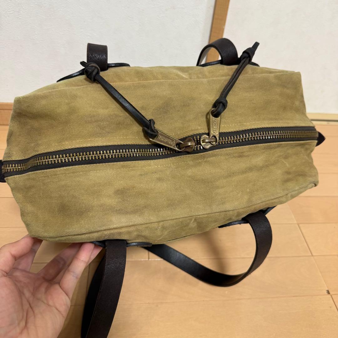 フィルソン スモール ラギッドツイル トートバッグ タン