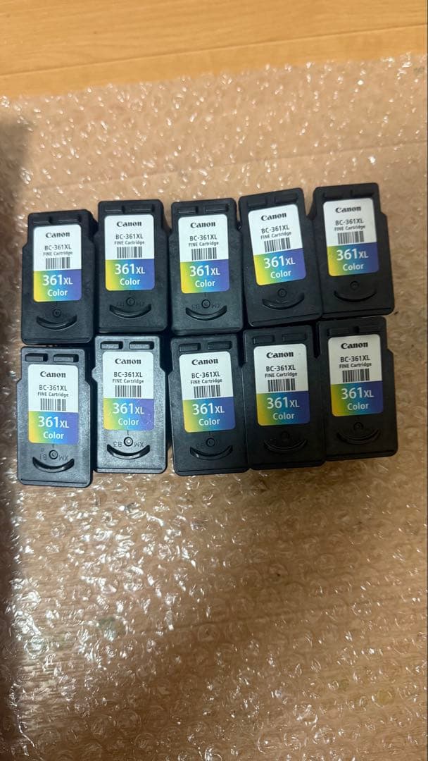 Canon 純正使用済インクカートリッジ70個-2