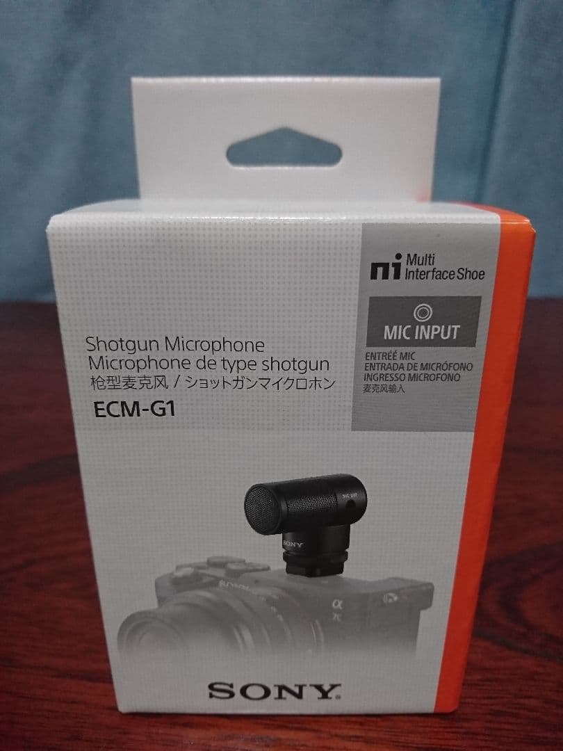 SONY ブログモニター ショットガンマイクロホン シューティンググリップ 新品