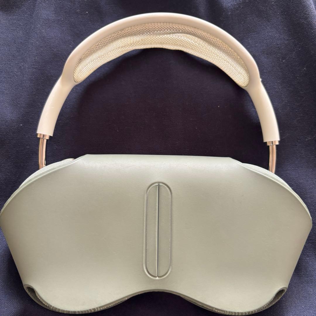 【ジャンク】Airpods Max 第一世代　グリーン オーディオケーブル付