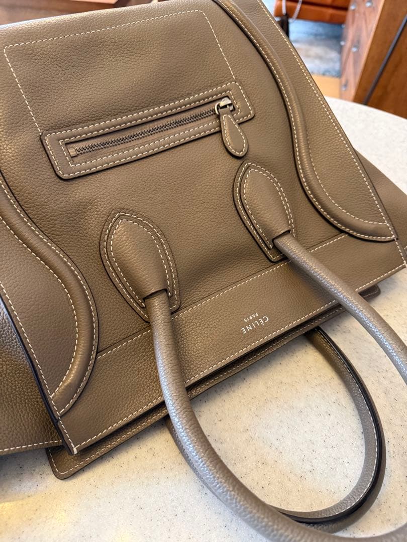 セリーヌCELINEラゲージトートバッグトーブ美品