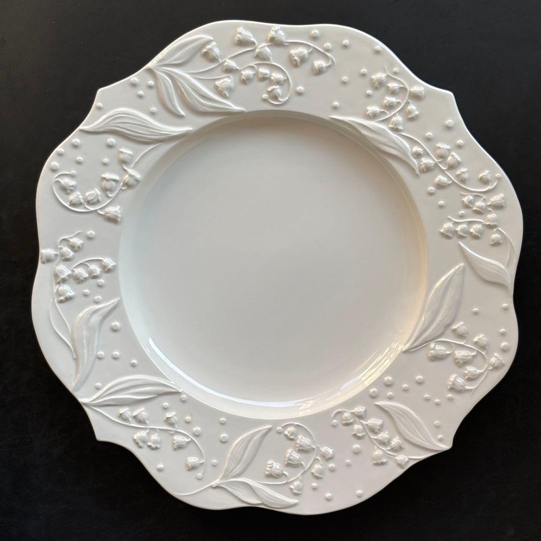 ディオール　メゾン　リリー ディオール　ディナープレート　すずらん　2枚セット