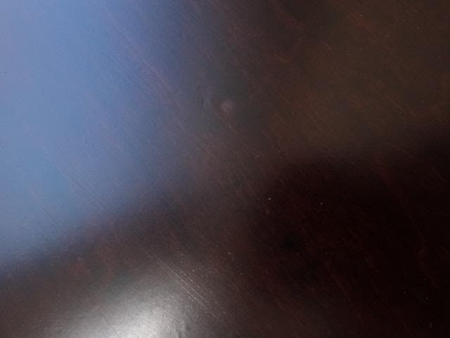 北海道民芸家具　ミニテーブル　花台　再塗装済　USED