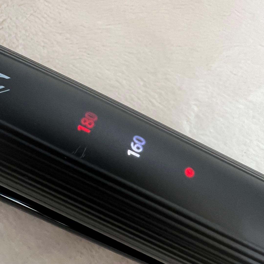 ReFa リファ フィンガーアイロン ブラック ヘアアイロン