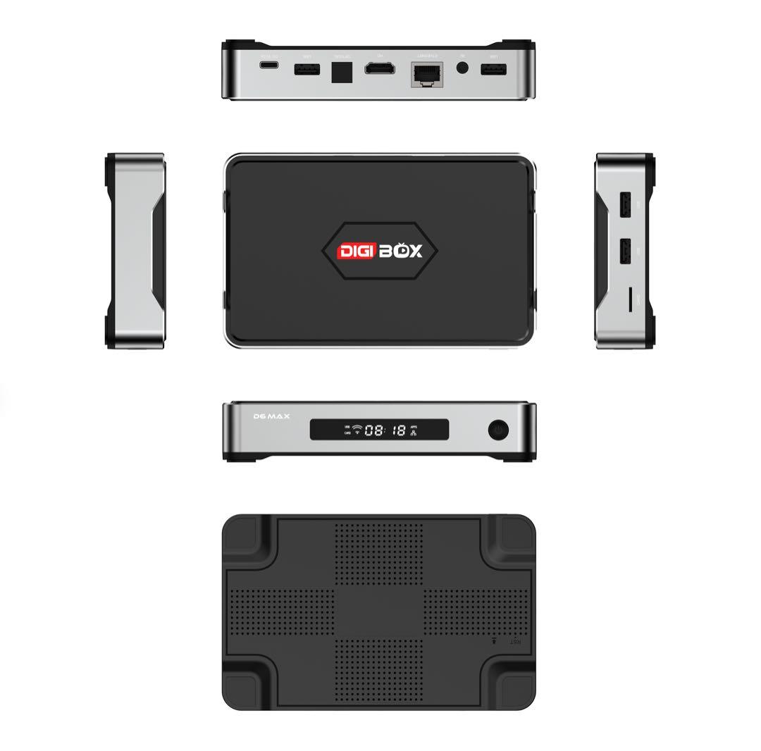 即時発送DIGIBOX D6 MAX｜8K対応｜千兆LAN 168時間見逃し