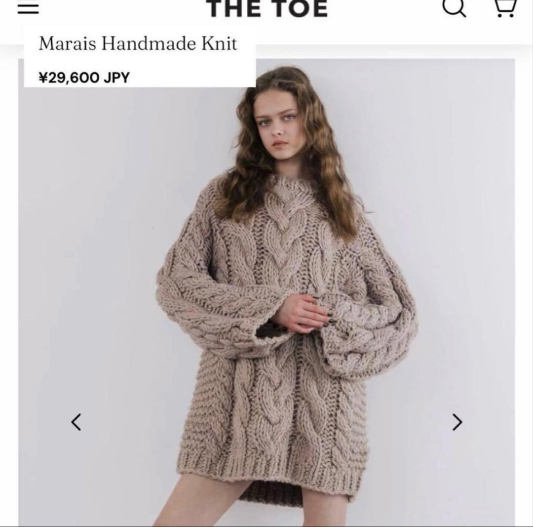 ワンピース thetoe Marais Handmade Knit