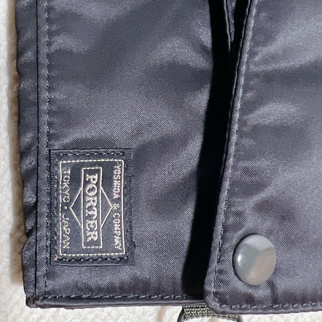 美品PORTER / PX TANKER SLING PURSE (L)ブラック